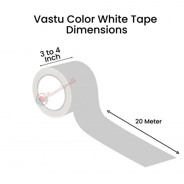 vastu color white tape