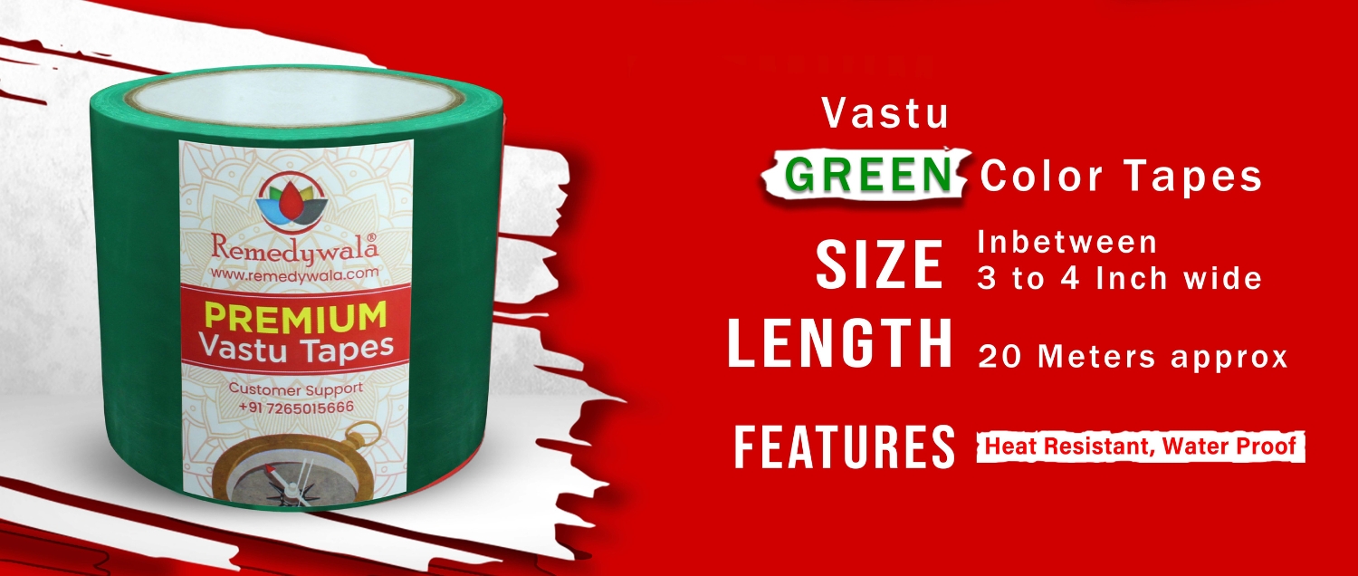 Vastu Green Color Tape