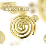 Brass Helix For North West Direction Remedy [11CM Approx]