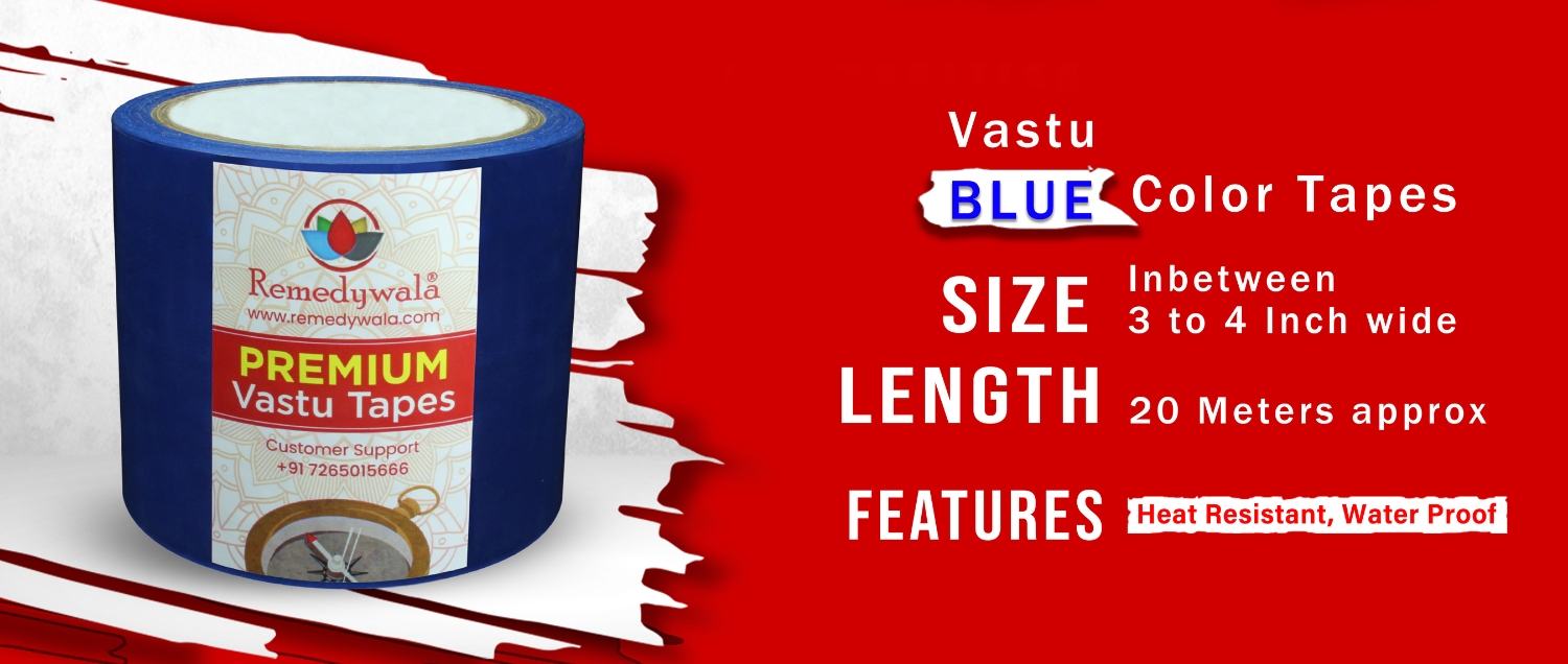 Vastu Blue Color Tape