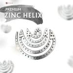 Zinc Helix for North East Direction Remedy [13CM X 12CM Approx]