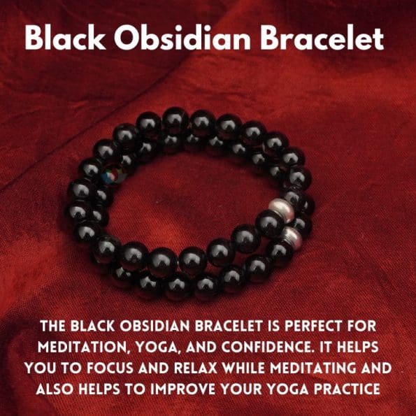 Black Obsidian Bracelet