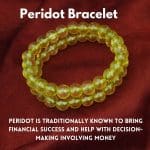 Peridot Bracelet 8mm