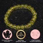 Peridot Bracelet 8mm