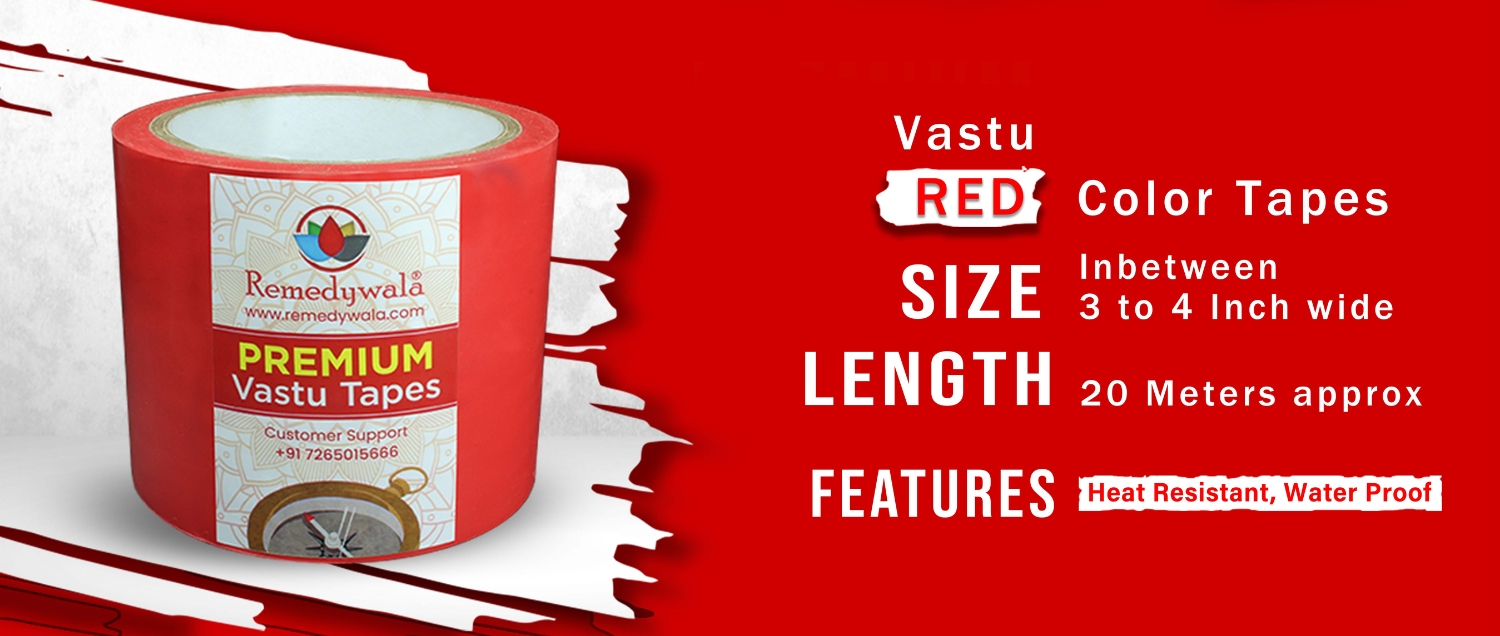 Vastu Red Color Tape