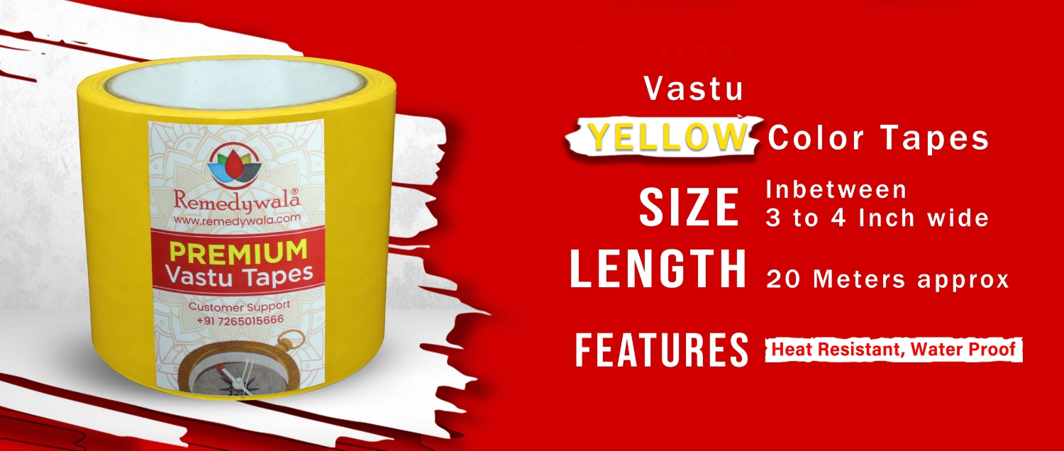 Vastu Yellow Color Tape