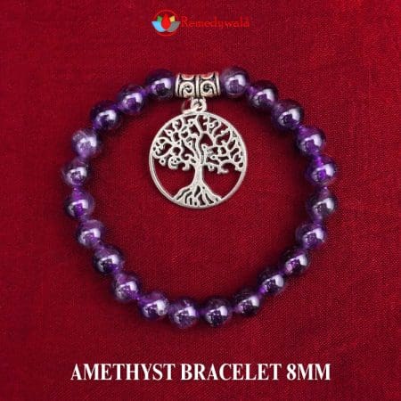 Remedywala Amethyst Bracelet 8mm