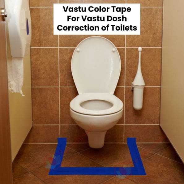 vastu color blue tape