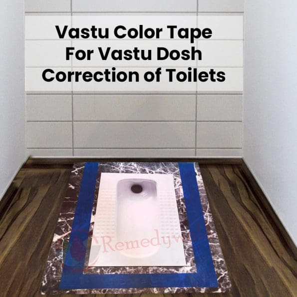 vastu color blue tape