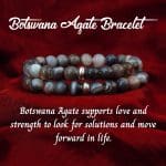 Botswana Agate Bracelet 8mm