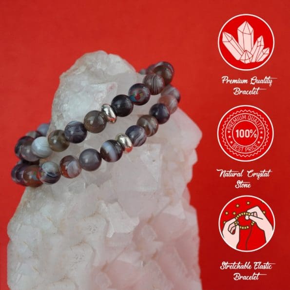 Remedywala Botswana Agate Bracelet