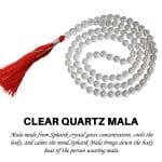 Clear Quartz Mala