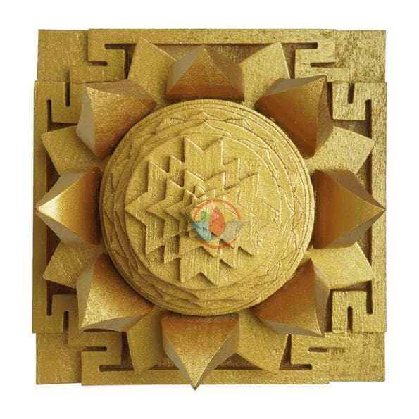 Golden Meru Shriparni (sevan/saven) Shree Yantra