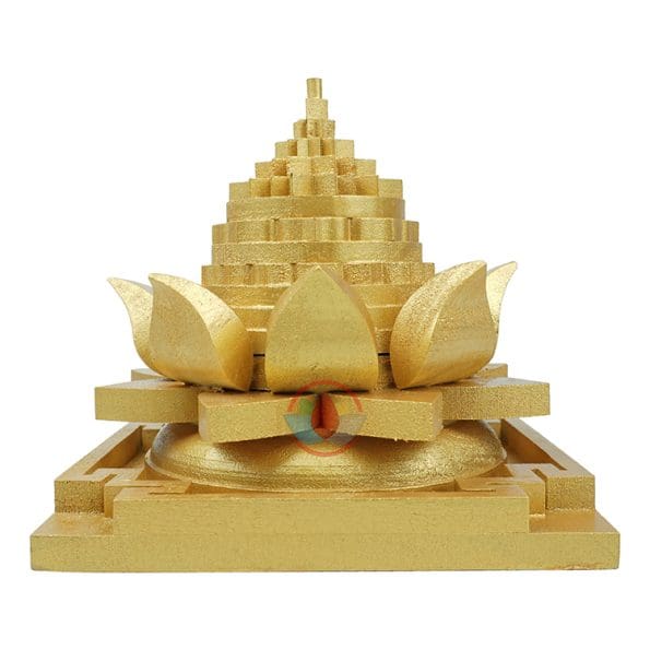 Golden Meru Shriparni (sevan/saven) Shree Yantra