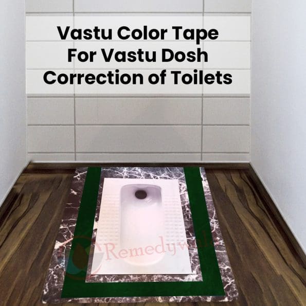 vastu color green tape