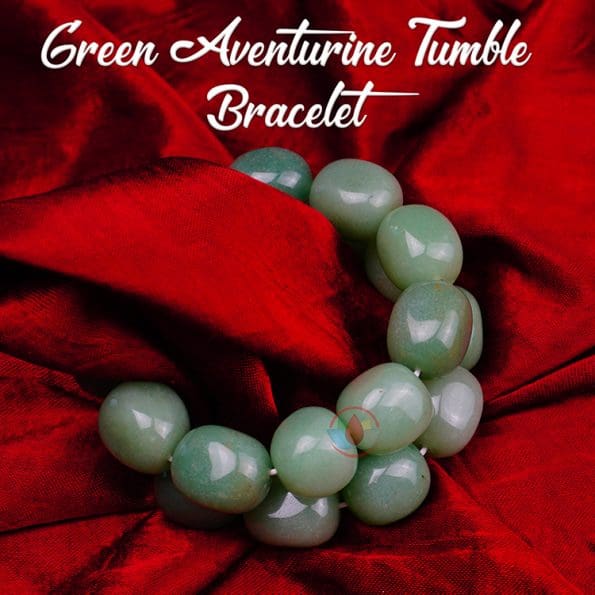 Remedywala Green Aventurine Tumble Bracelet