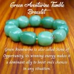 Remedywala Green Aventurine Tumble Bracelet