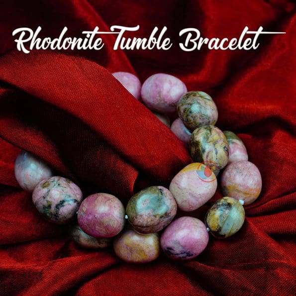 Remedywala Rhodonite Tumble Bracelet