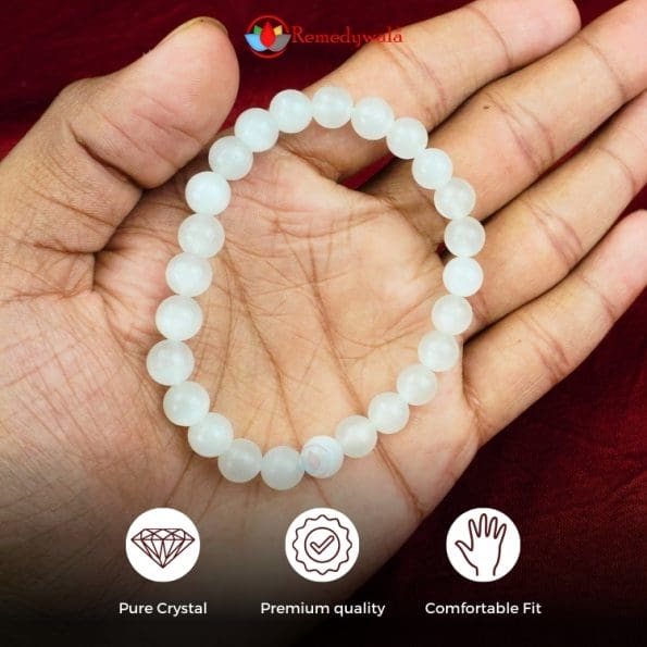 Selenite Bracelet 8mm