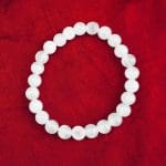 Howlite Bracelet (Diamond Cut Tumble)