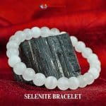 Howlite Bracelet (Diamond Cut Tumble)