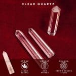 Clear Quartz Crystal Pencil