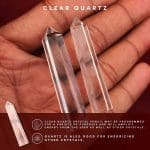 Clear Quartz Crystal Pencil