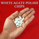 White Agate Polished Chips