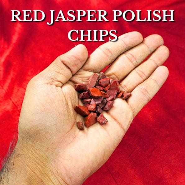 Red Jasper Polished Chips