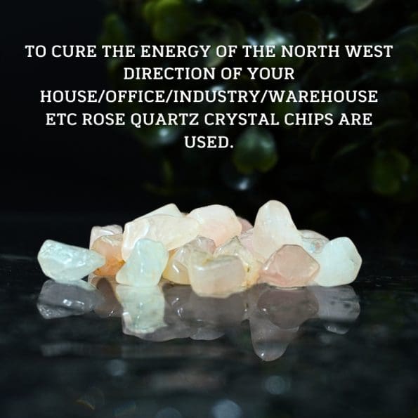 Rose Quartz Polished Chips