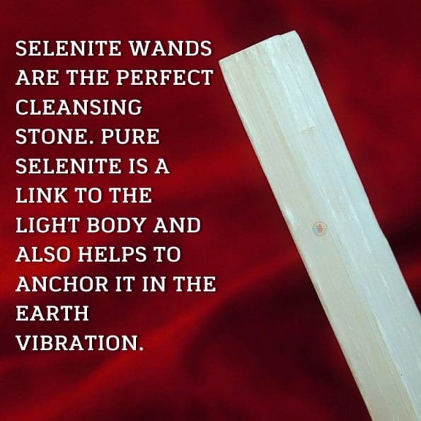 Selenite Wand