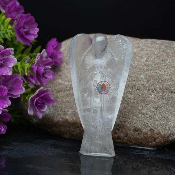 Clear Quartz Angel (3 inch) - Remedywala