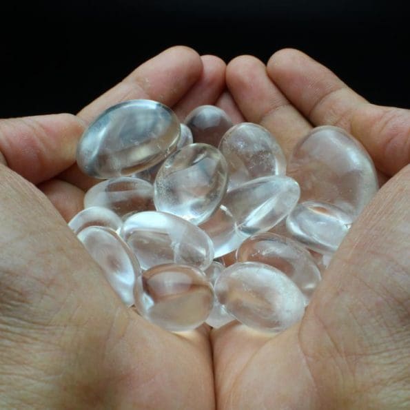 Clear Quartz Tumble Stone