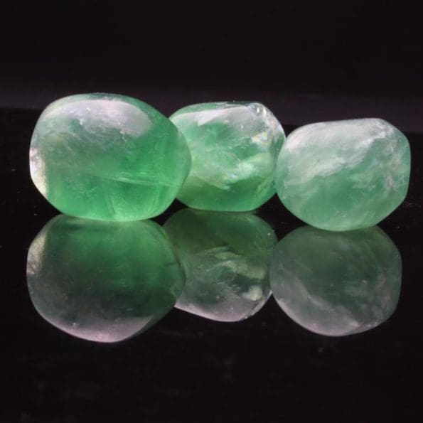 Green Fluorite Tumble Stone