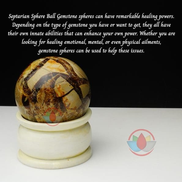 Septarian Sphere Ball - Remedywala