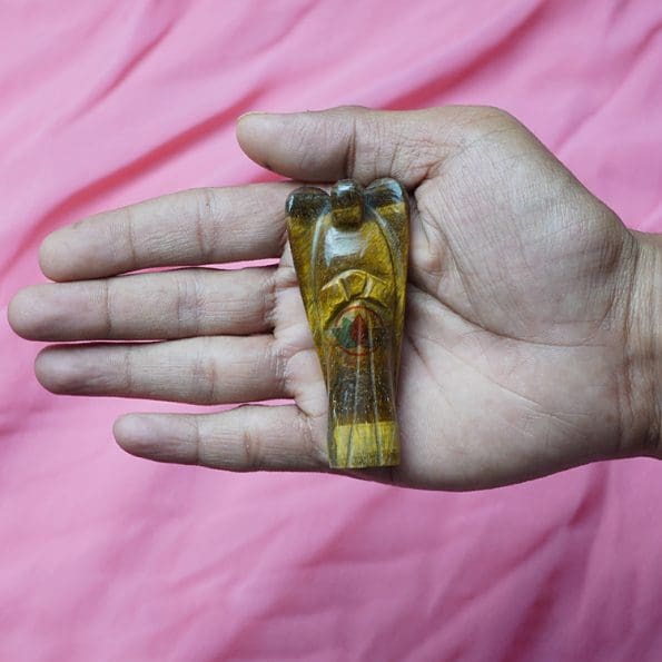 Tiger Eye Angel (3 inch) - Remedywala