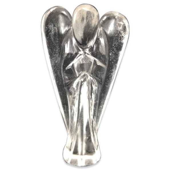 Energised Clear Quartz Angel 3"