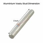 Vastu Aluminium Stud (3 Inch)