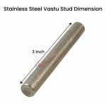 Vastu Stainless Steel (3 Inc