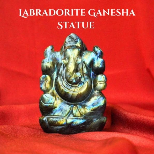 Labradorite Ganesha Murti