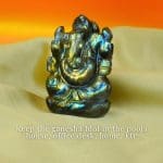 Labradorite Ganesha Murti