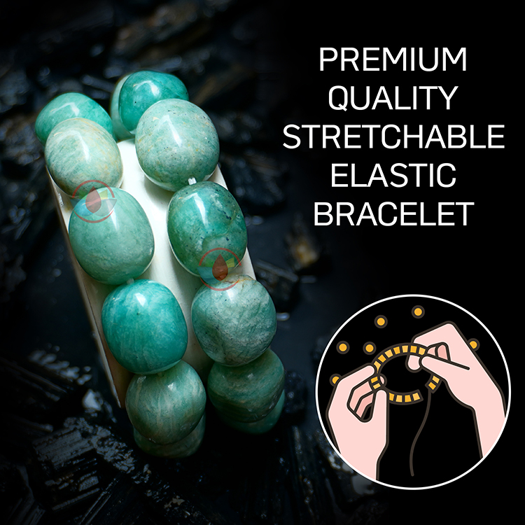 Blue Amazonite Stone Bracelet – Healing Stone