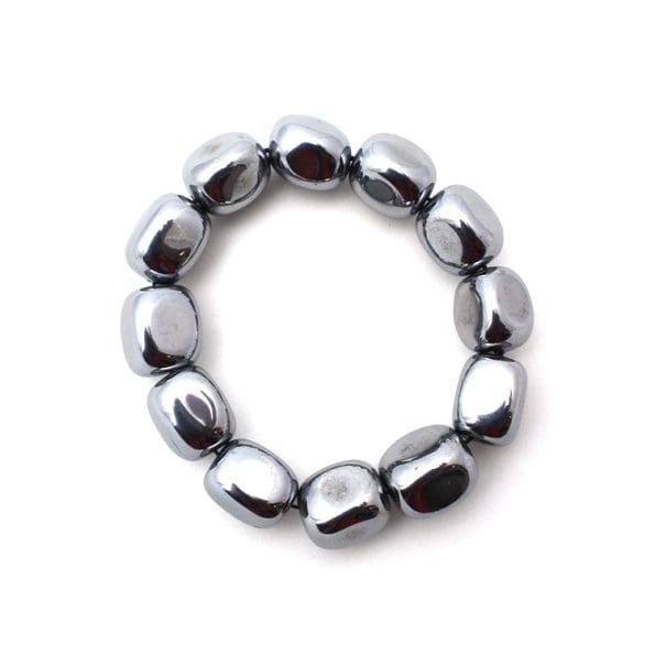 Hematite Bracelet (Tumbled) - Remedywala