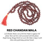 Red Chandan mala