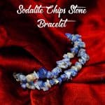 Sodalite Chips Natural Stone Single Bracelet – Remedywala