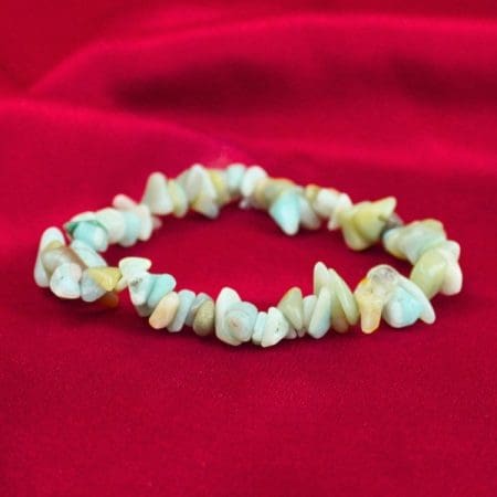 Amazonite Chips Stone Bracelet - Remedywala