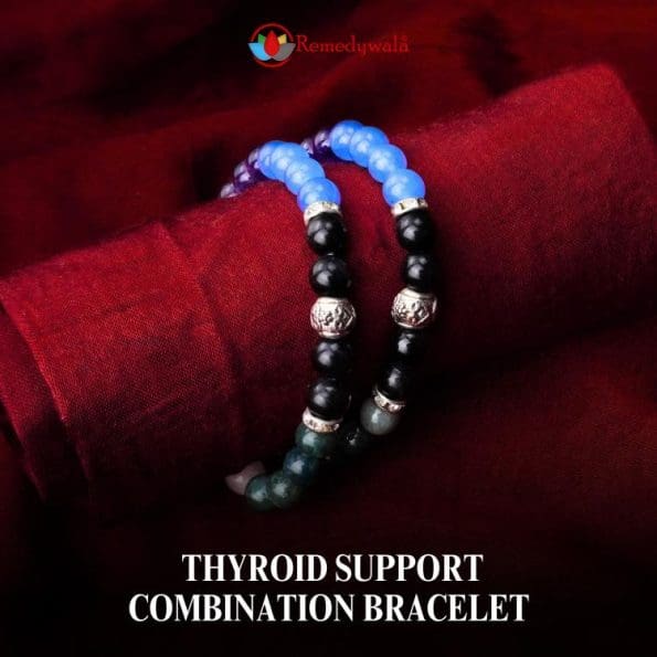 Thyroid Support Combination Bracelet 8mm – Remedywala