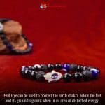 Lava Black Onyx Evil Eye with Humsa Combination Bracelet