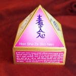 Reiki Wooden Pyramid Wish Box Size 4 inch