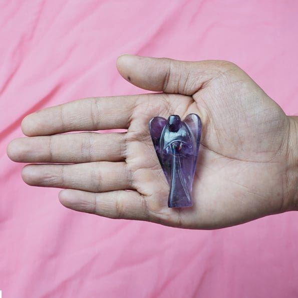 Amethyst Angel (2 Inch) - Remedywala